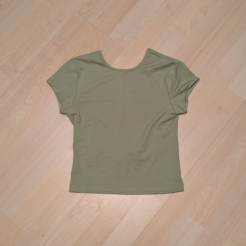 EDIKTED Green Women's Backless Top BNWT